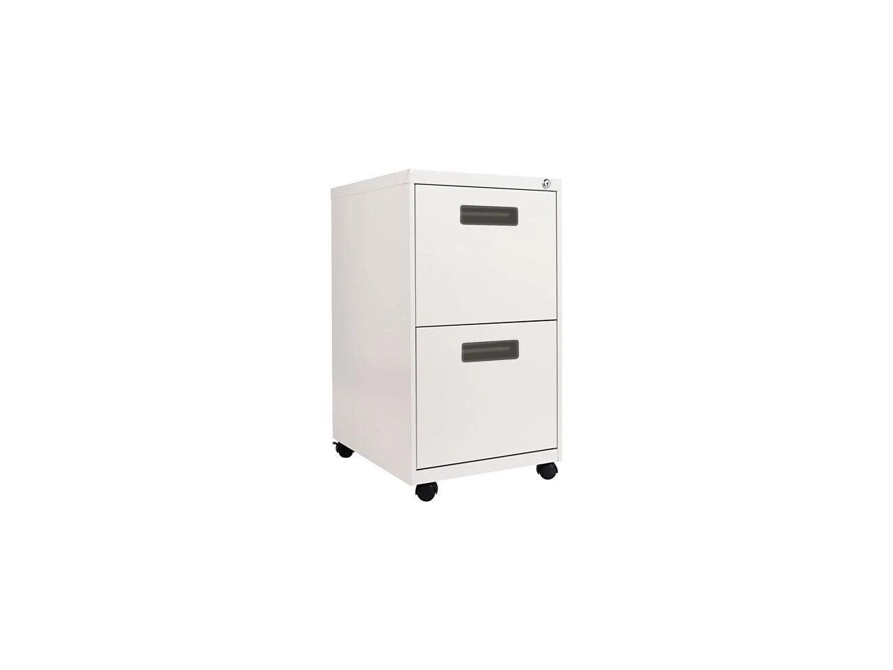 ALEPAFFLG - Alera 2-Drawer Pedestal File Cabinet 14-7/8w x 27-3/4h Light Gray