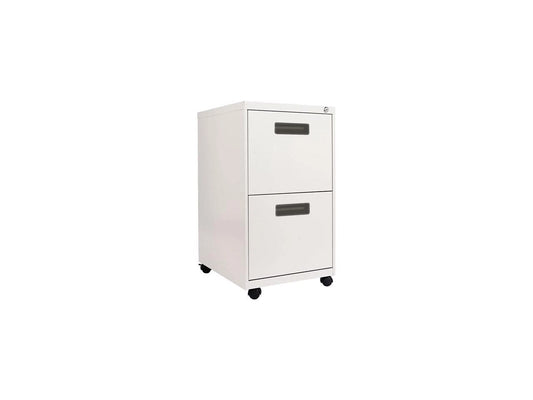 ALEPAFFLG - Alera 2-Drawer Pedestal File Cabinet 14-7/8w x 27-3/4h Light Gray