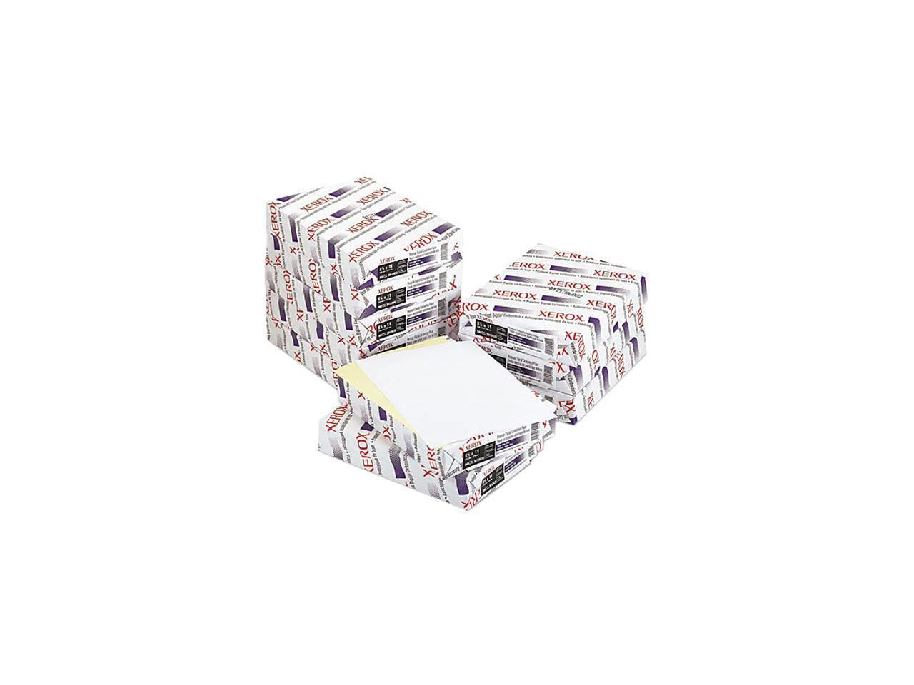 3R12420 - Xerox Carbonless Paper 2-Part Straight Collated White/Canary Letter