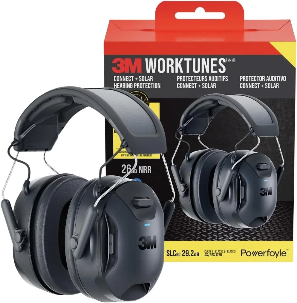 90573-DC - 3M WorkTunes Connect + Solar Wireless Hearing Protector