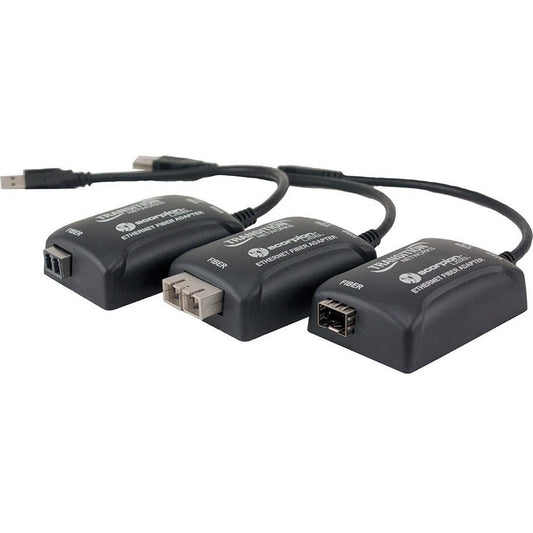 TN-USB3-SX-01-SC - Transition Networks Scorpion-USB 3.0 to Gigabit Ethernet Fiber Adapter