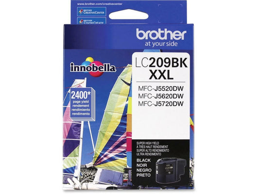 LC209BK - Brother Super High Yield Innobella Ink Cartridge Black