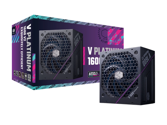 MPZ-G002-AFAP-BUS - Cooler Master V Platinum 1600W V2 ATX 3.1 Full Modular PSU 80+ Platinum