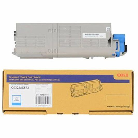 46490503 - OKI Laser Toner Cartridge Cyan