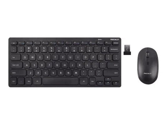 RFCOMPACTKEYCB - Macally Compact Rf Keyboard Mouse Accs Wireless