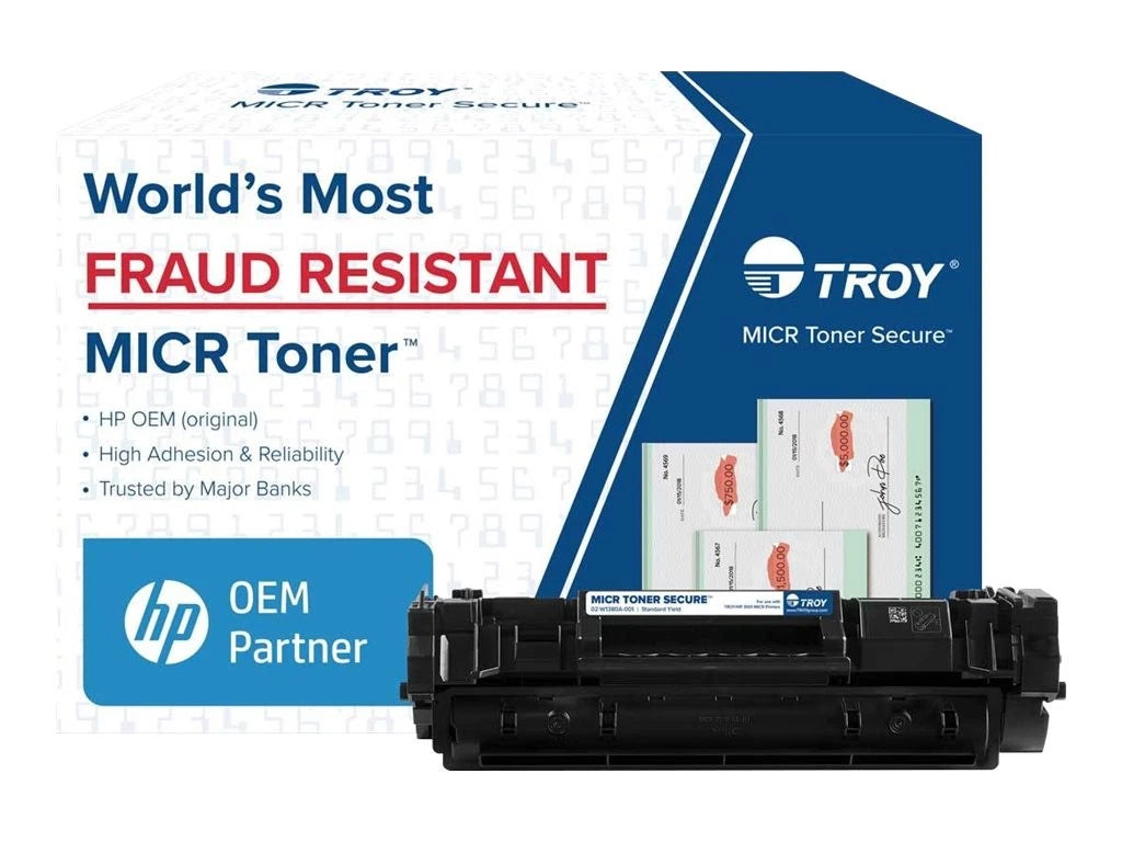 02-W1380A-001 - MICR TROY 3001 Toner Standard Yield Cartridge