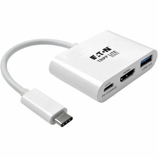 U44406NHUC - Tripp Lite USB C to HDMI Multiport Video Adapter Converter 1080p
