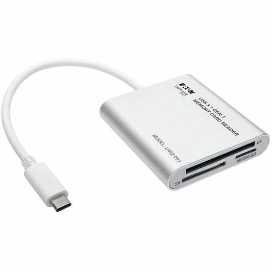 U452003 - Tripp Lite USB 3.1 Multi-Drive Smart-Card Flash-Memory Media Reader/Writer