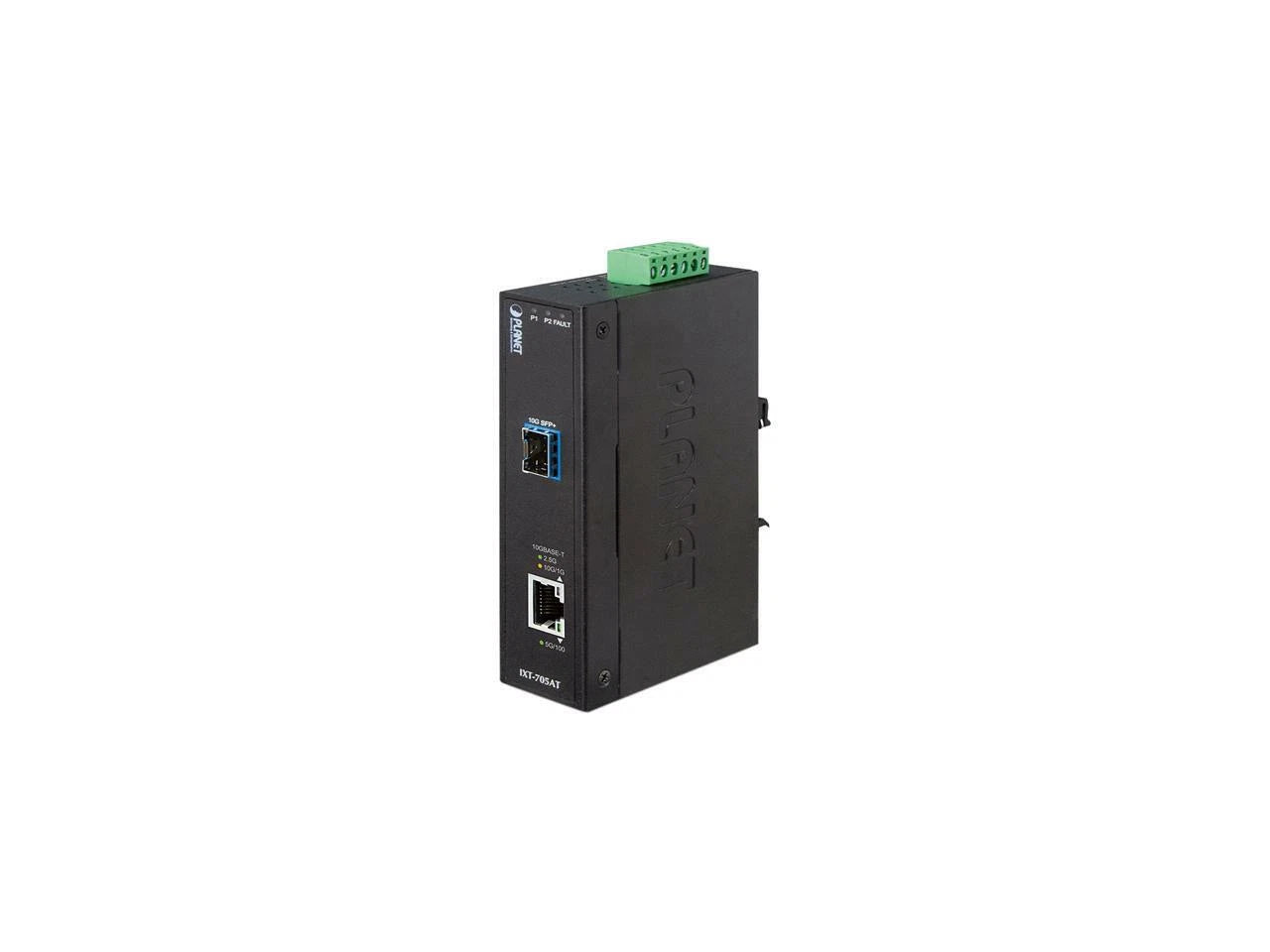 IXT-705AT - Planet Industrial 10G 5G 2.5G 1G 100M Copper to 10GBASE-X SFP+