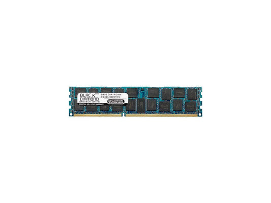 BD8G1066MTR16 - Black Diamond Memory 8GB ECC Registered DDR3 1066 PC3 8500 Server Memory