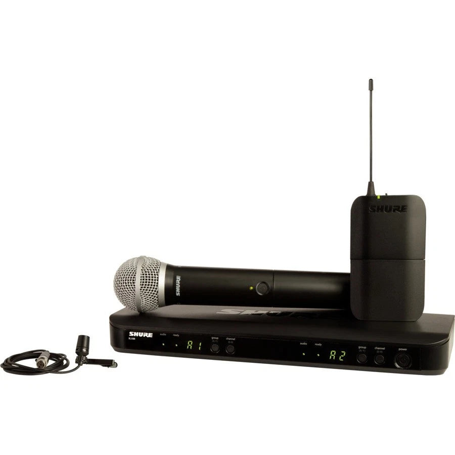 BLX1288/CVL-H10 - Shure BLX1288/CVL Wireless Combo System