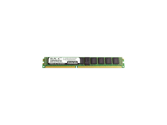 BD16G1600MTR97 - Black Diamond Memory VLP 16GB ECC Registered DDR3 1600 PC3 12800 Server Memory