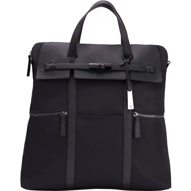 FWB14BLKHI - Fabrique Francine Collection Highline Back & Tote Black