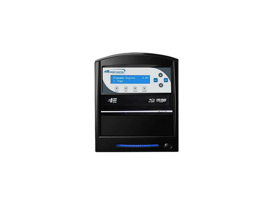 SHARKBLU-S1T-XL-BK - Vinpower Black 1 to 1 64M Buffer Memory SharkBlu BDXL Blu-Ray DVD CD Disc