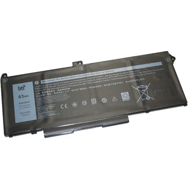RJ40G-BTI - BTI 15.2V 63WHR Li-Ion Battery 75X16 M033W RJ40G