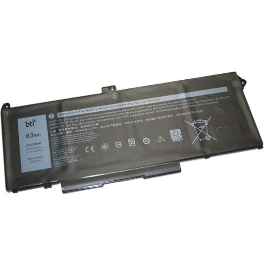 RJ40G-BTI - BTI 15.2V 63WHR Li-Ion Battery 75X16 M033W RJ40G