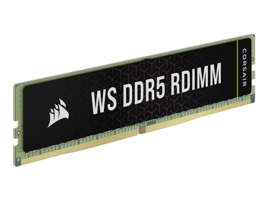 CMA64GX5M4B6000Z40 - Corsair WS RDIMM Series 64GB 4 x 16GB ECC Registered DDR5 6000 PC5 48000 Memory