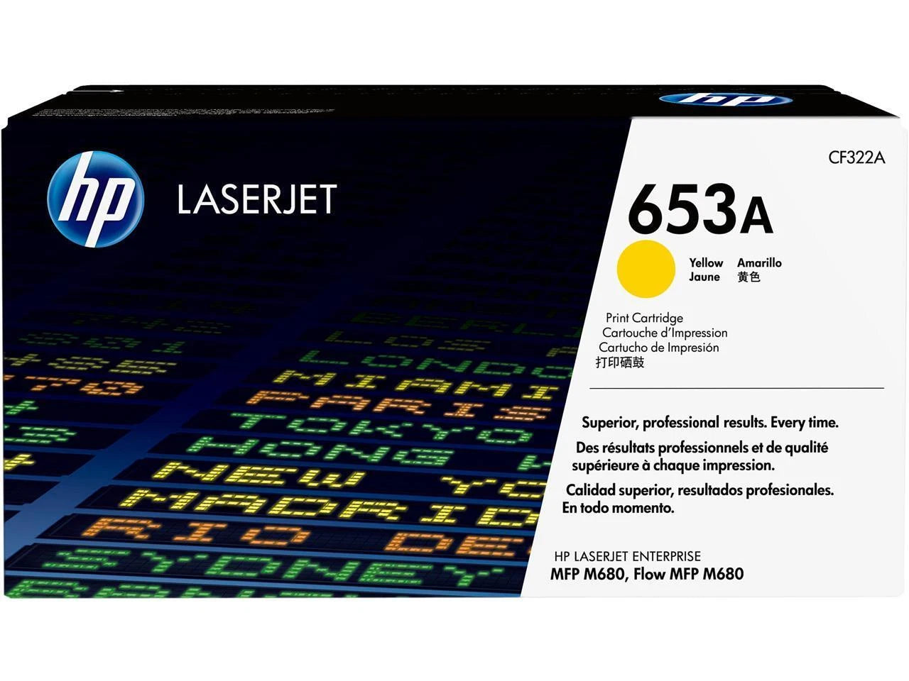 CF322A - HP 653A YELLOW Toner CART
