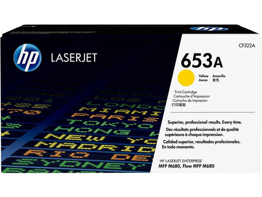 CF322A - HP 653A YELLOW Toner CART