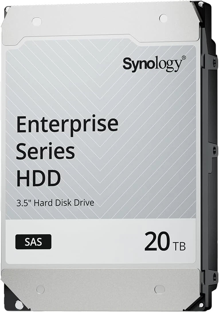 HAS531020T - Synology 20TB 3.5IN SAS Enterprise Series Hard Drive