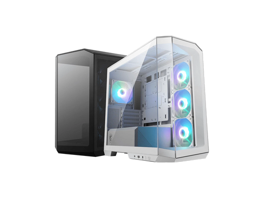 306-7G24R21-809 - MSI MAG PANO M100R PZ Mid-Tower Gaming PC Case Tempered Glass Side