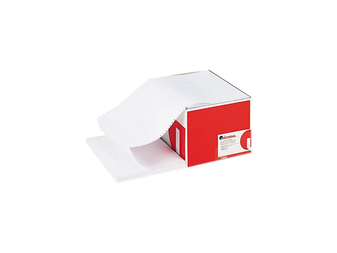 UNV15865 - Universal Computer Paper 14-7/8 X 11 White 2400 Sheets