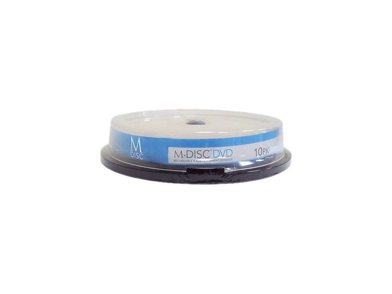 MDDPR04WIP-10 - Vinpower M-Disc 4.7GB Inkjet Printable DVD+R Archival Recordable Media10 Disc MD