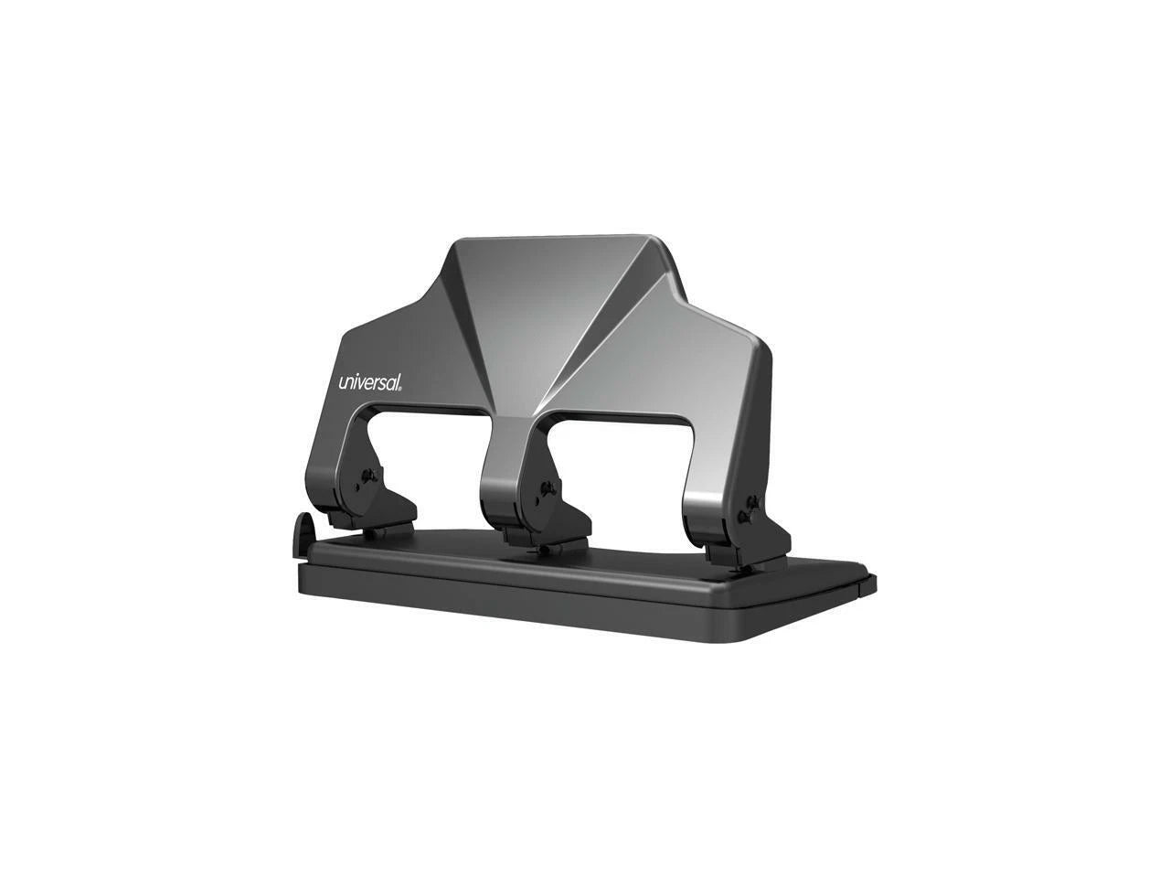 UNV74325 - Universal 30-Sheet Three-Hole Power Assist Punch