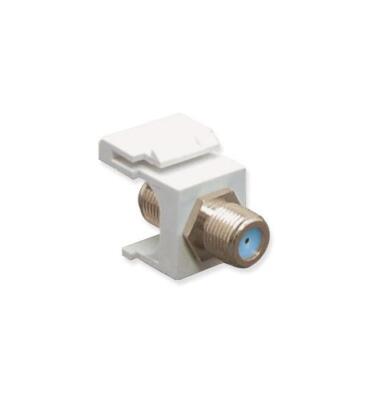 IC107B9FWH - ICC Audio/Video Adapter 1 x F Connector Female Audio/Video