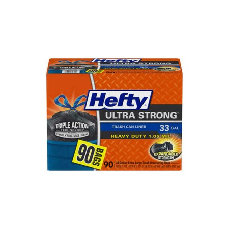 333916C - Webster Low Density Can Liners 33 Gal 33" X 39" 0.60 Mil 15 Micron