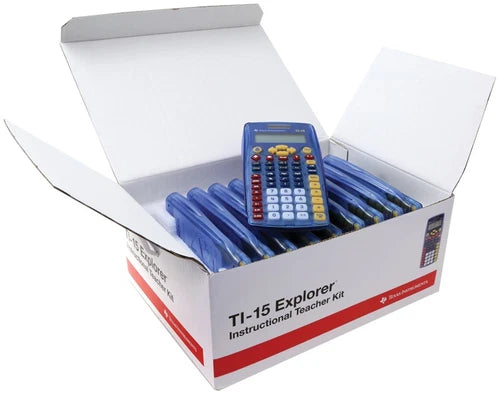 TI-15TK - Texas Instruments TI15TK Explorer Elementary Calculator Teacher's Kit