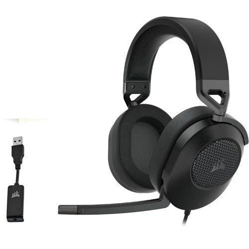 CA-9011270-NA - Corsair HS65 SURROUND Wired Gaming Headset Carbon