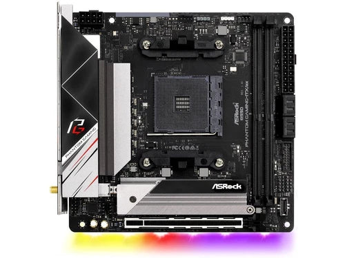 B550PHANTOM-ITX/AX - ASRock B550 Phantom Gaming-ITX/ax AM4 AMD B550 SATA 6Gb/s Mini ITX AMD Motherboard