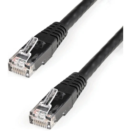 N6PATC2MBK - StarTech 100ft Cat6 UTP Molded Patch Cable