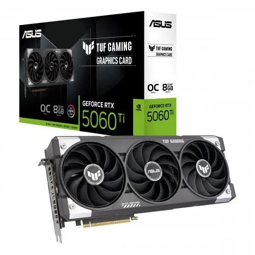 TUF-RTX5060TI-O8G-GAMING - Asus TUF Gaming GeForce RTX 5060 Ti 8GB GDDR7 OC Graphic Card 8GB GDDR7 NVIDIA