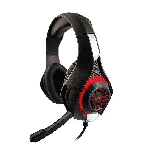 80801 - Nyko Core Gaming Headset Neon 40mm Driver Stereo Speakers Omni-direction