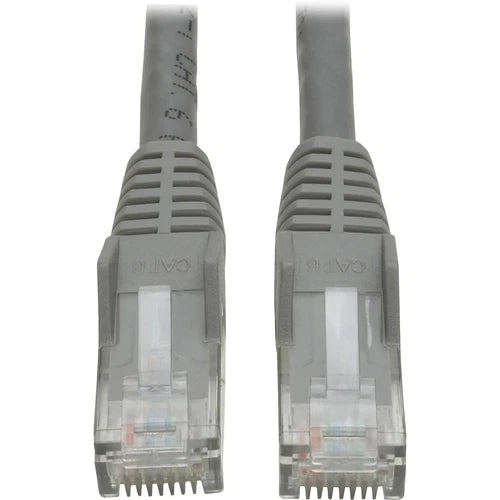 N201001GY - Tripp Lite 1ft Cat6 Gigabit Snagless Molded Patch Cable