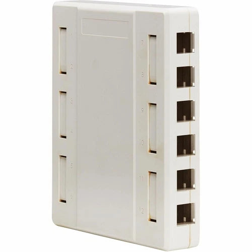 N082-012-WH - Tripp Lite 12-Port Surface-Mount Box