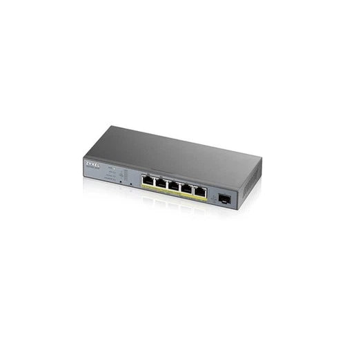 GS1350-6HP - Zyxel 5-Port Gigabit Smart Nebula Cloud Managed PoE Switch