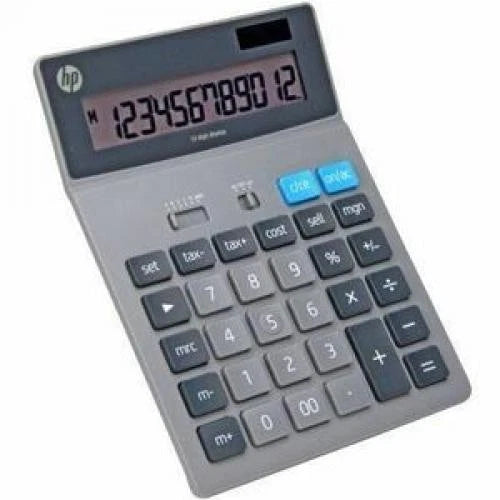 91075R - HP 12-digit Solar Powered Desktop Calculator