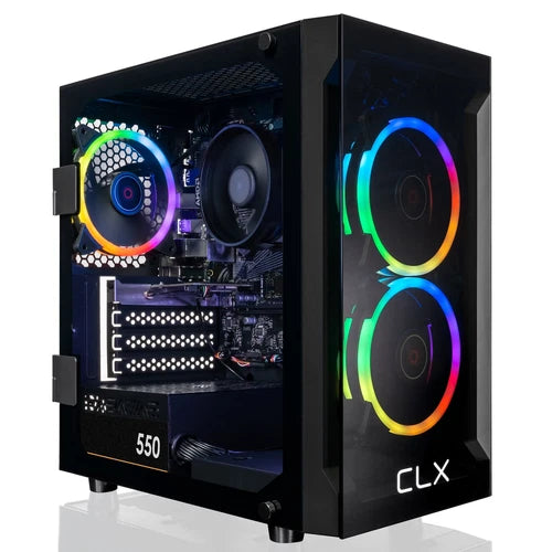 TGMSETRXM2501BM - CLX SET AMD Ryzen 7 5700G Octa-core Gaming Desktop Computer