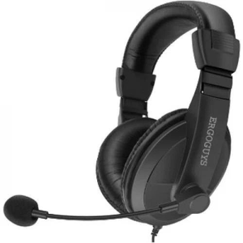 EG-55BLK - Ergoguys Lightweight Headset Adjustable Mic
