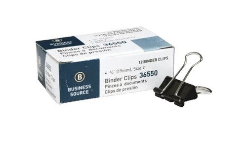 19184BD - Business Source Clip Holder Style Badge Kit250 BundleClear