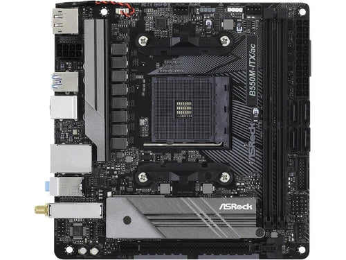 ‎B550M-ITX/AC - ASRock B550M-ITX/AC AM4 AMD B550 SATA 6Gb/s Mini ITX AMD Motherboard