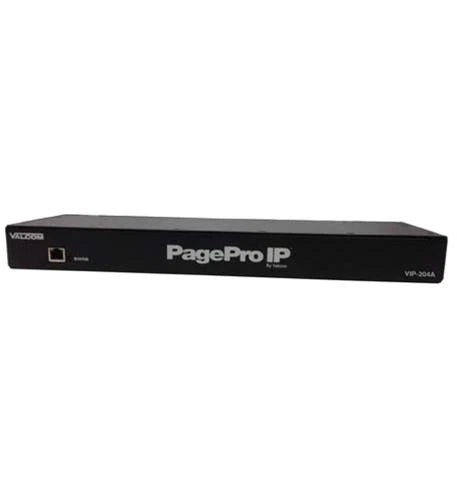 VIP-204B - Valcom PagePro IP Gateway