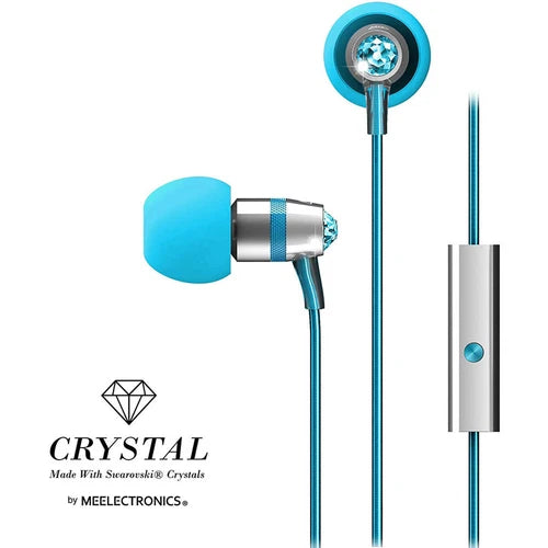 M11J-TQ - MEE audio MEE Audio Crystal In-Ear Wi Headphones Turquoise