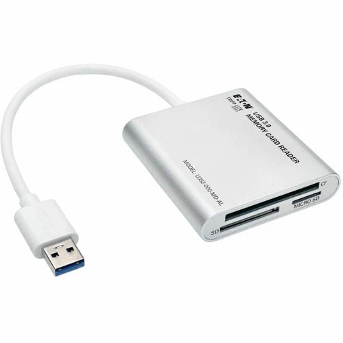 U352000MDAL - Tripp Lite USB 3.0 SuperSpeed Multi-Drive Memory Card Reader/Writer Aluminum
