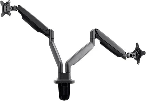 15525 - Monoprice Dual Monitor Adjustable Gas Spring Desk Mount 15 to 34"