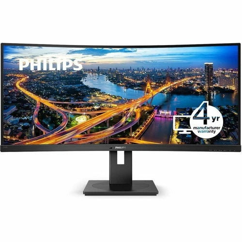 346B1C-17 - PHILIPS 34" Monitor Cuved LED UltraWide QHD 3440x1440 USB-C