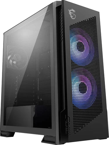 VELOX300RAFPZ - MSI MPG Velox 300R Airflow PZ eATX Mid-Tower Gaming PC Case Black